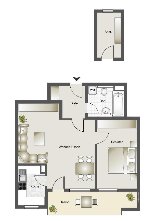 Louise'S City Apartment An Der Uferpromenade FDH المظهر الخارجي الصورة